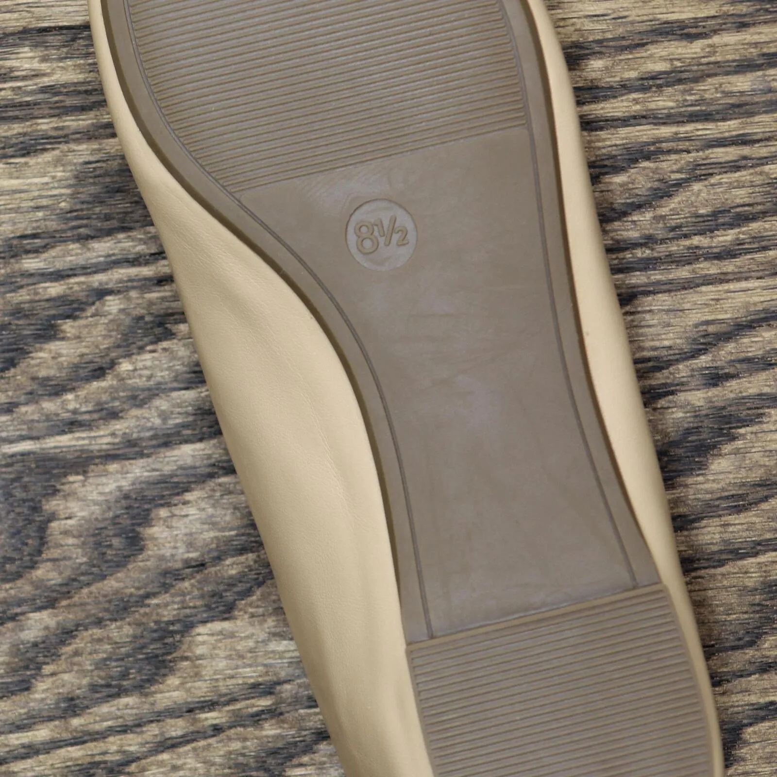 A New Day Women's Corinna Ballet Flats with Memory Foam Insole Tan Brown 8.5M