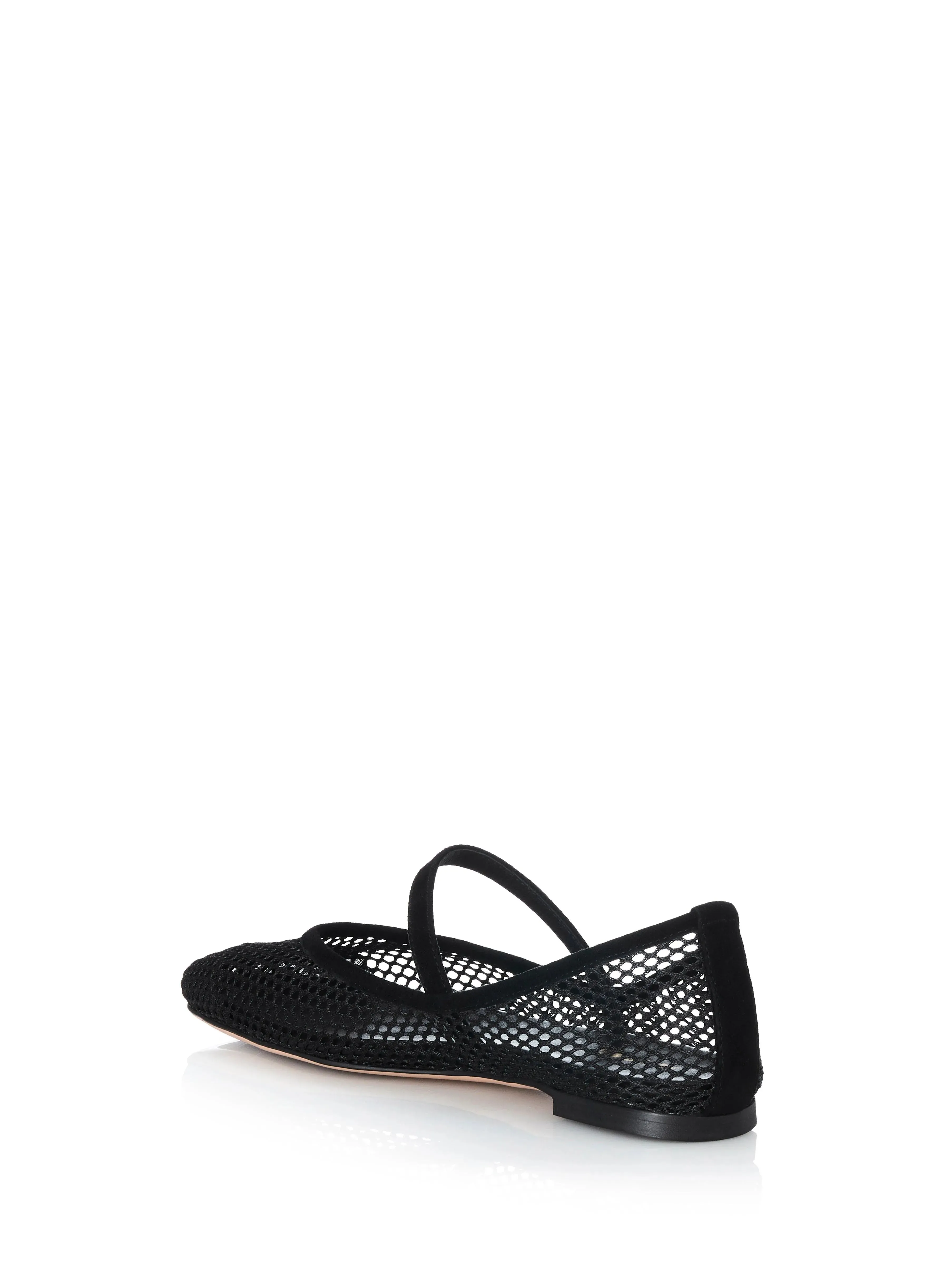 Alias Mae Lily Flat in Black Mesh