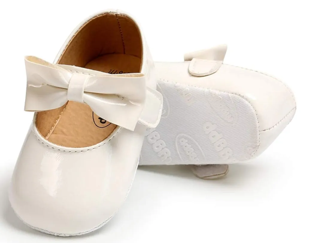 BABY MARY JANE SHINY BALLERINA FLATS