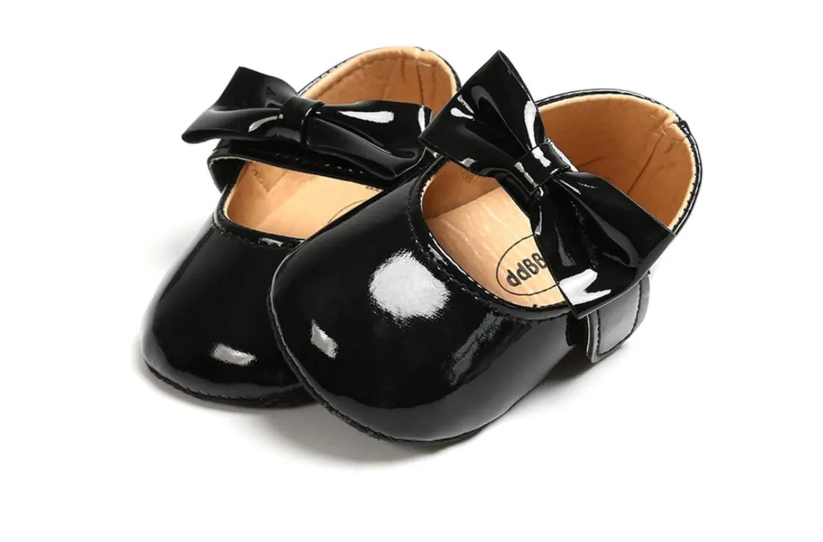 BABY MARY JANE SHINY BALLERINA FLATS