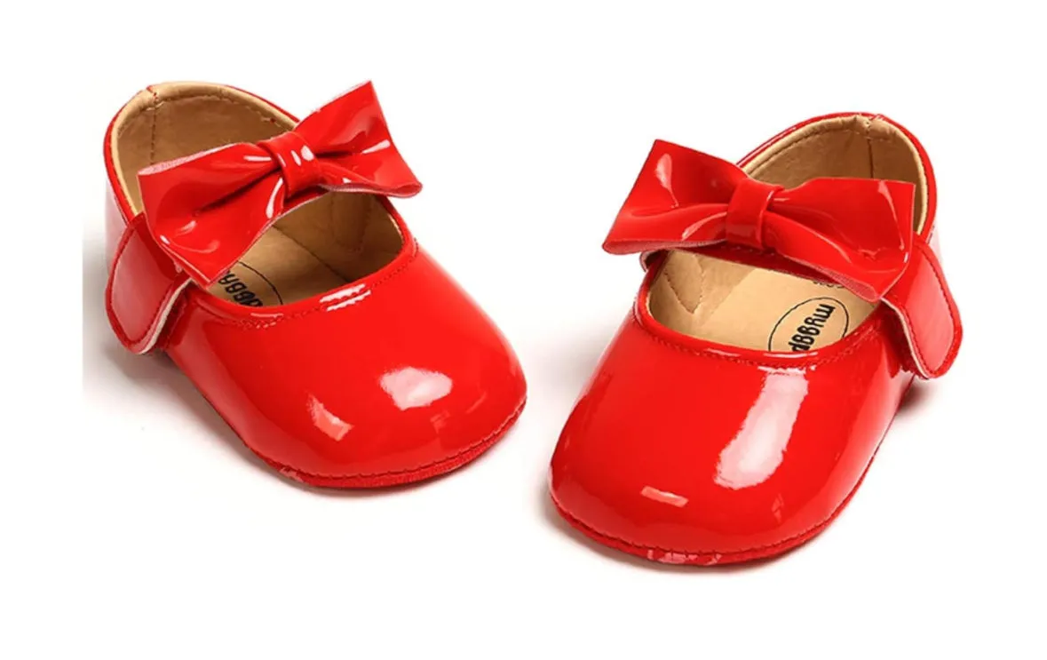 BABY MARY JANE SHINY BALLERINA FLATS