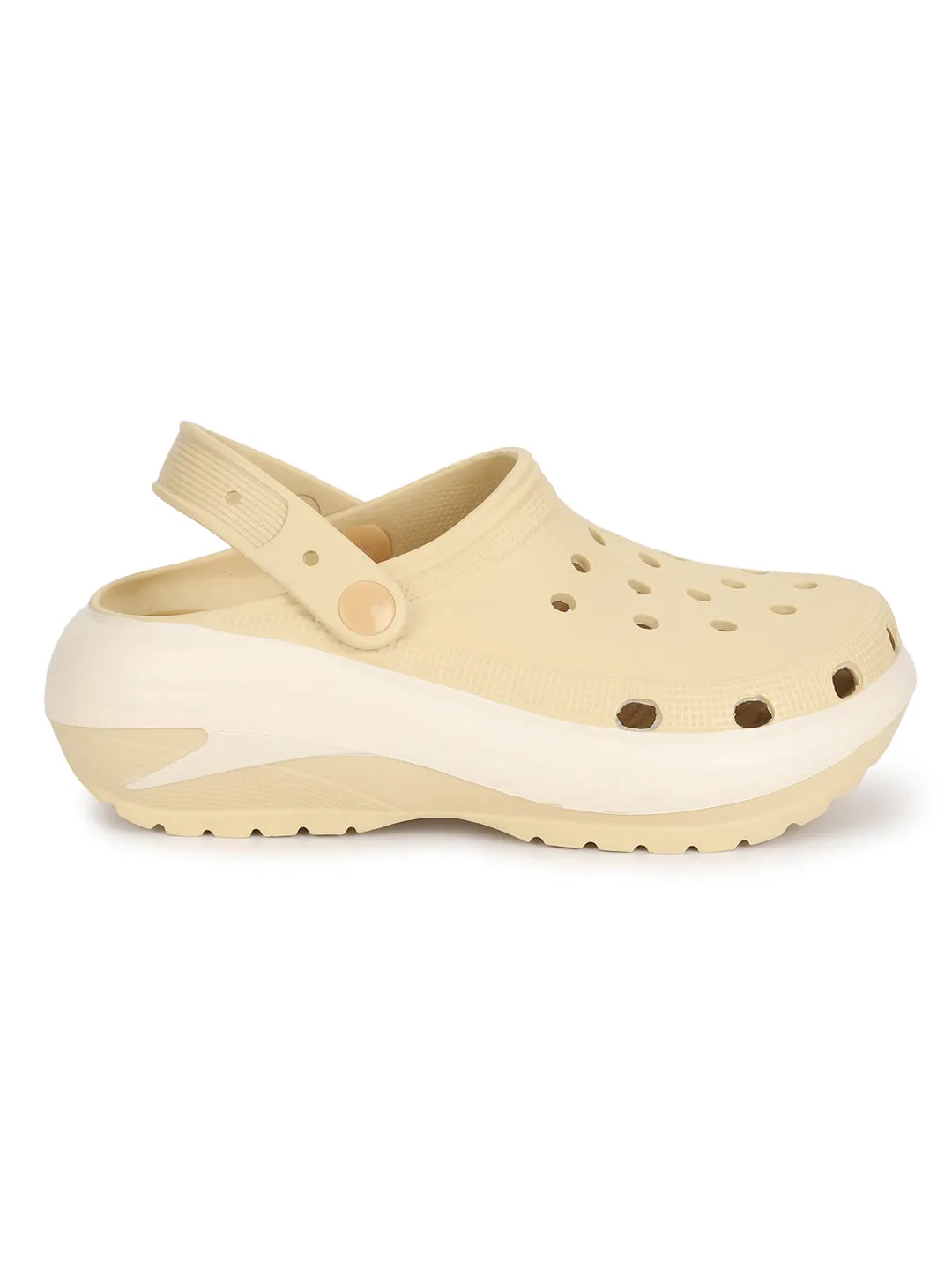 Beige PU Slip-On Croc Flats (TC-RS3496-BEIG)