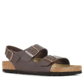 Birkenstock Milano Birko-Flor (Regular) Dark Brown