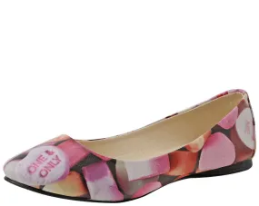 Candy Hearts Flats - *FINAL SALE/NON-RETURNABLE