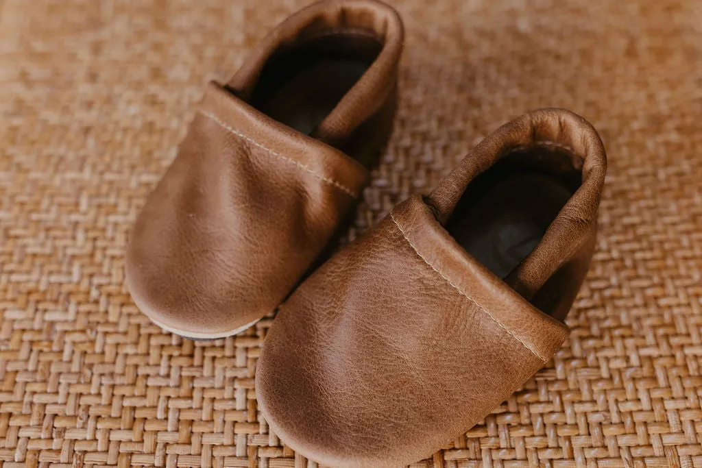 Caramel LOAFERS Leather Shoes Baby and Toddler