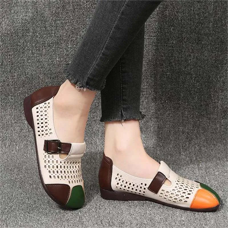 Casual Hollow Out Flats