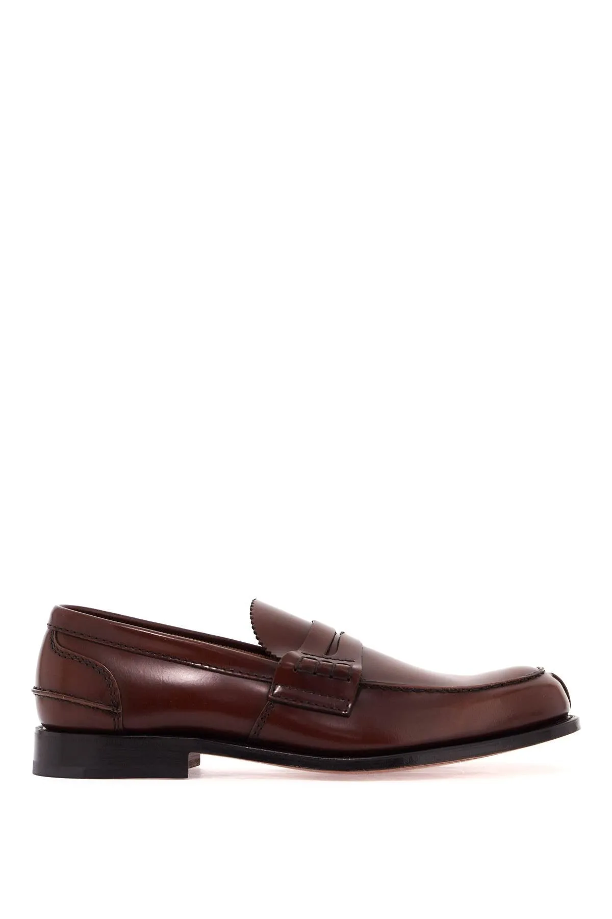 CHURCH'S pembrey glossy leather loafers