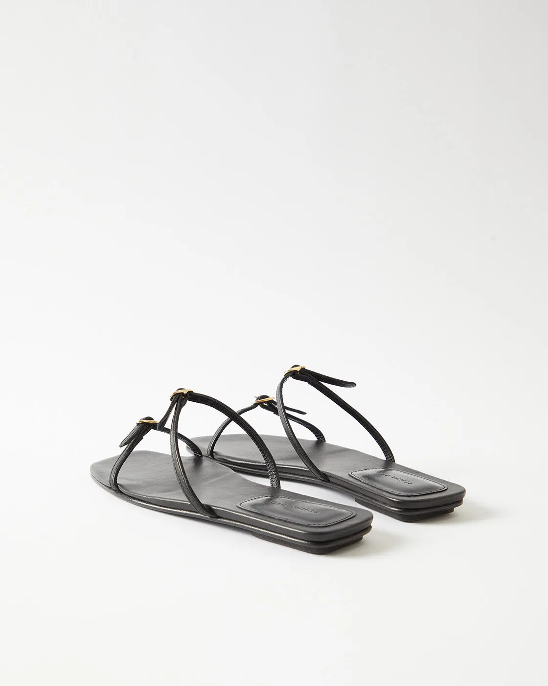 Clara Sandals Leather Nappa Black