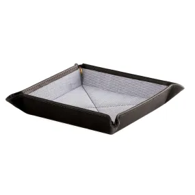 Daines & Hathaway Travel Tray, Black Bridle Leather