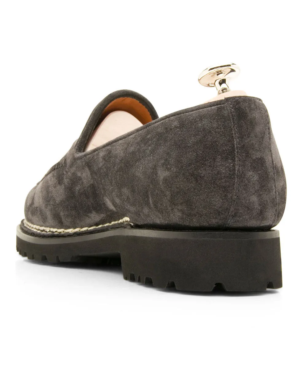 De Bustis Suede Loafer in Graphite