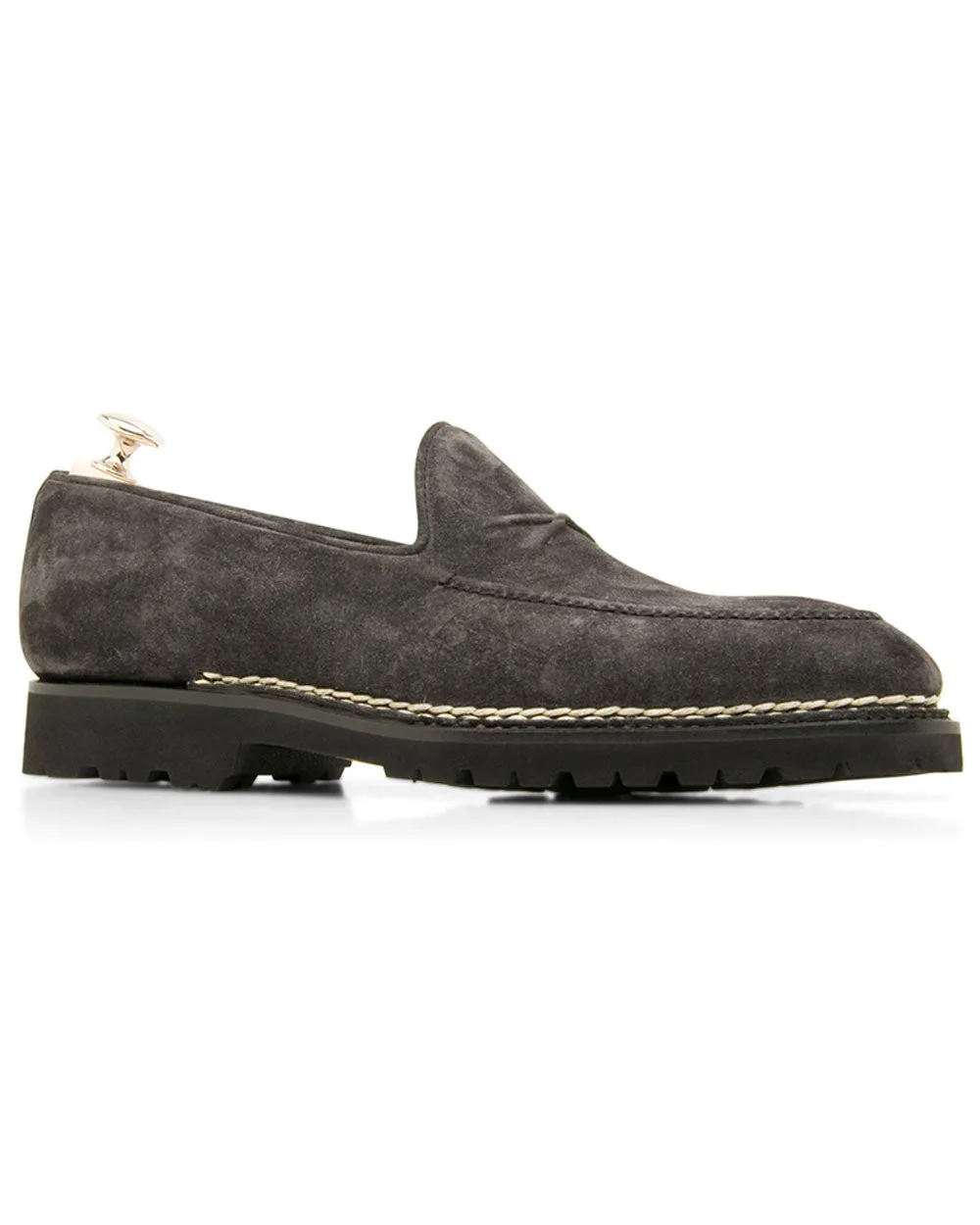 De Bustis Suede Loafer in Graphite