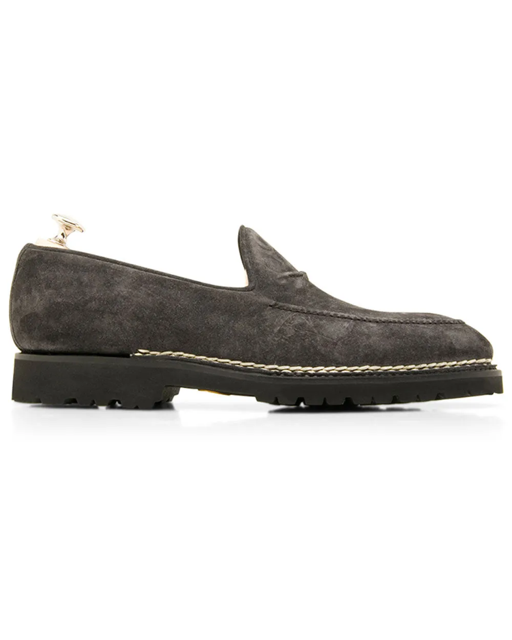 De Bustis Suede Loafer in Graphite