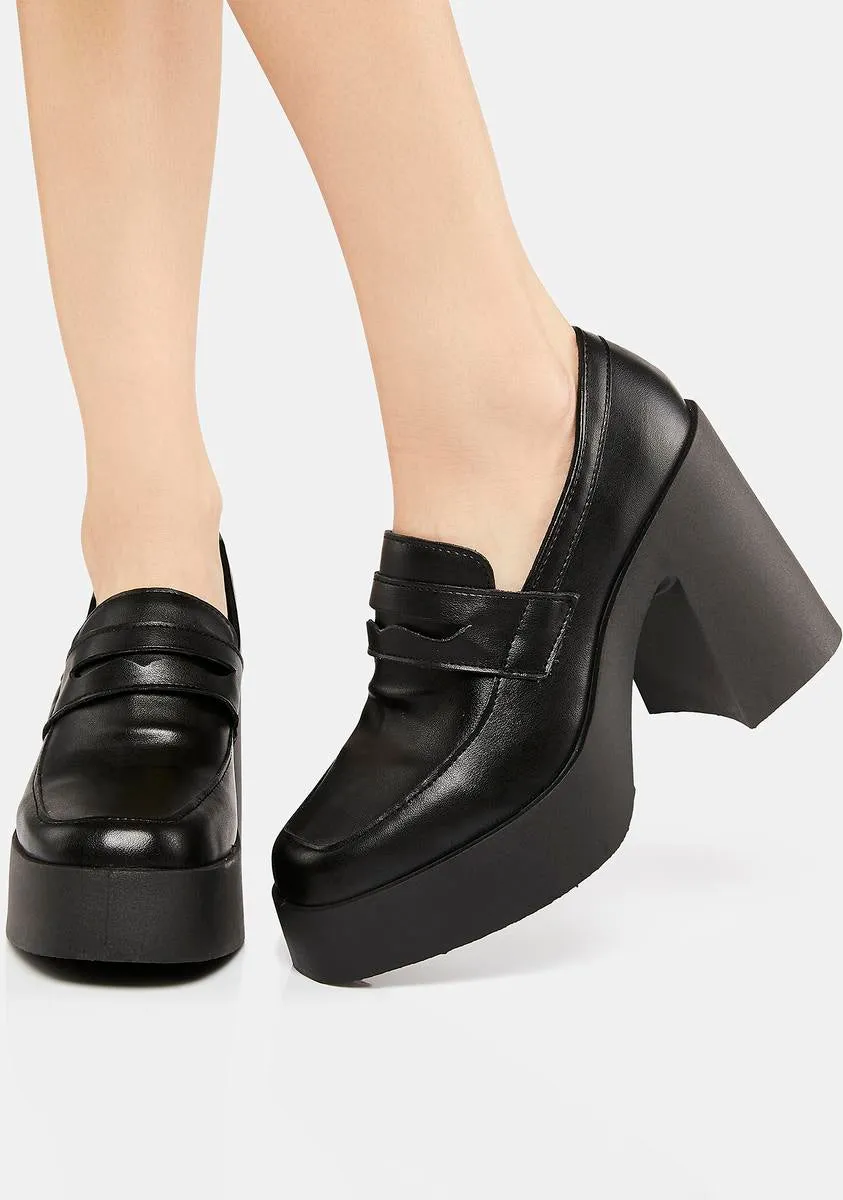 Grace Platform Loafers