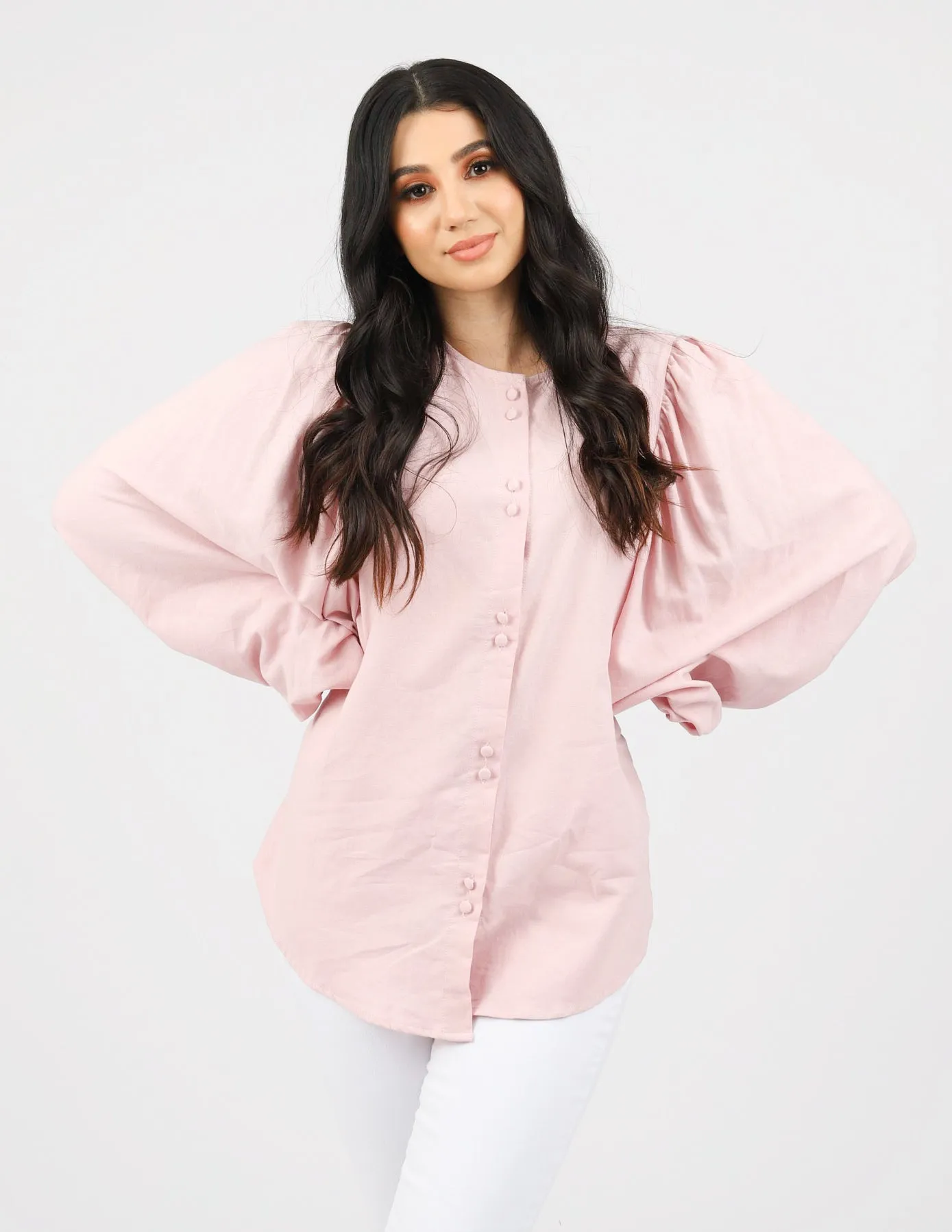 Lantern Bell Short Blouse