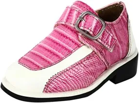 Libertyzeno Boys Easter Shoes Pull-On Flats Size 4 Pair of Shoes