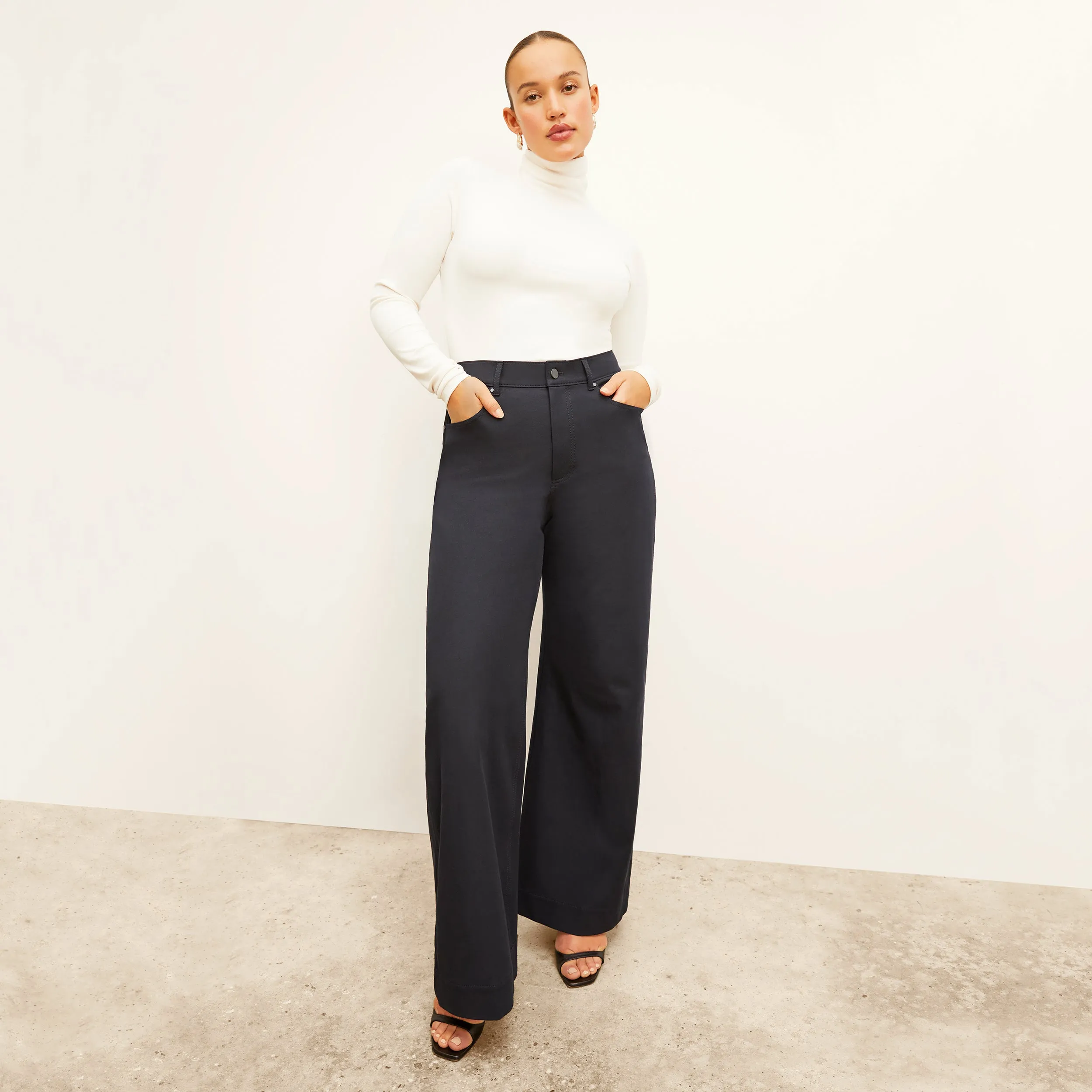 Milo Wide-Leg Jean - Eco Better Than Denim :: Dark Navy