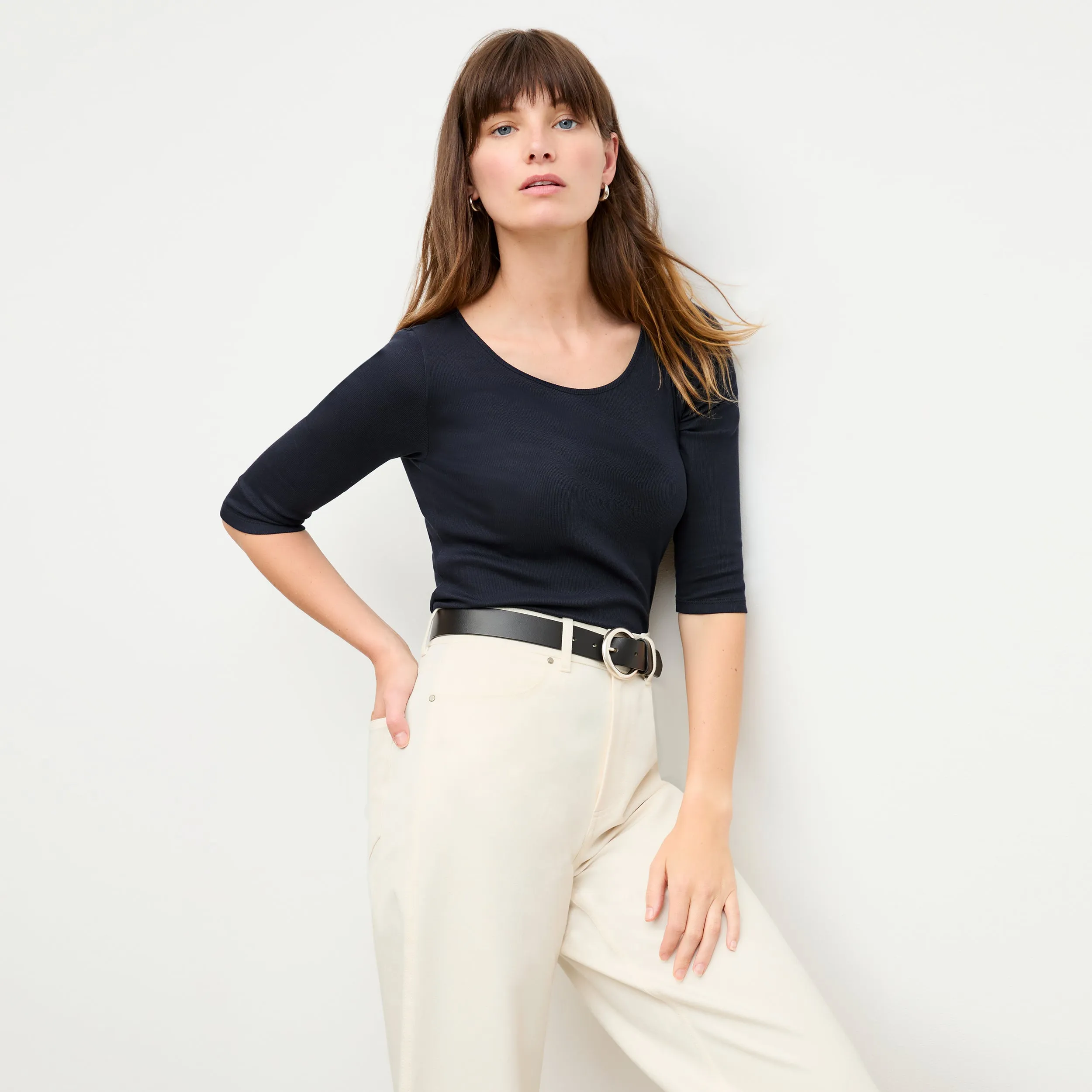 Milo Wide-Leg Jean - Eco Better Than Denim :: Tusk