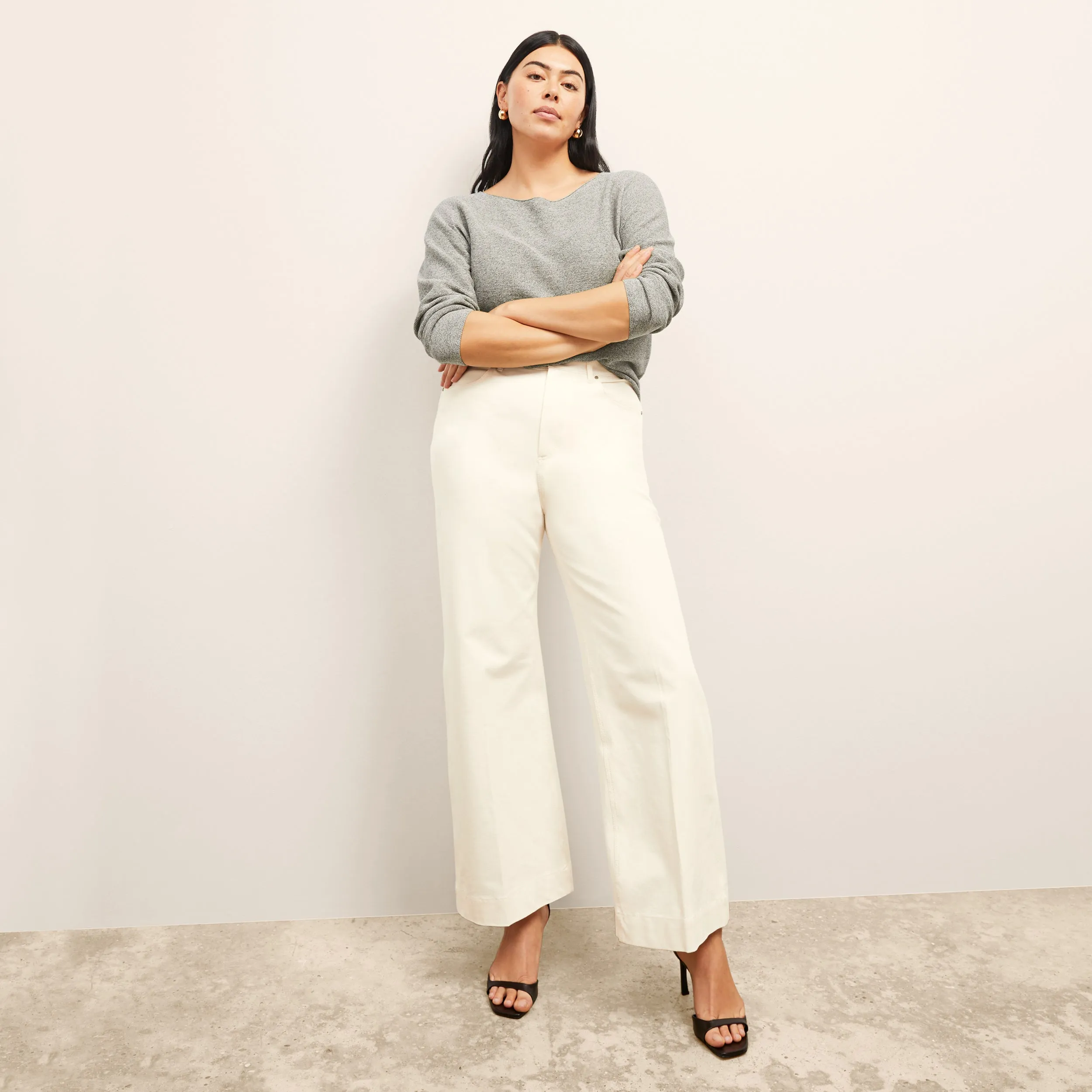 Milo Wide-Leg Jean - Eco Better Than Denim :: Tusk