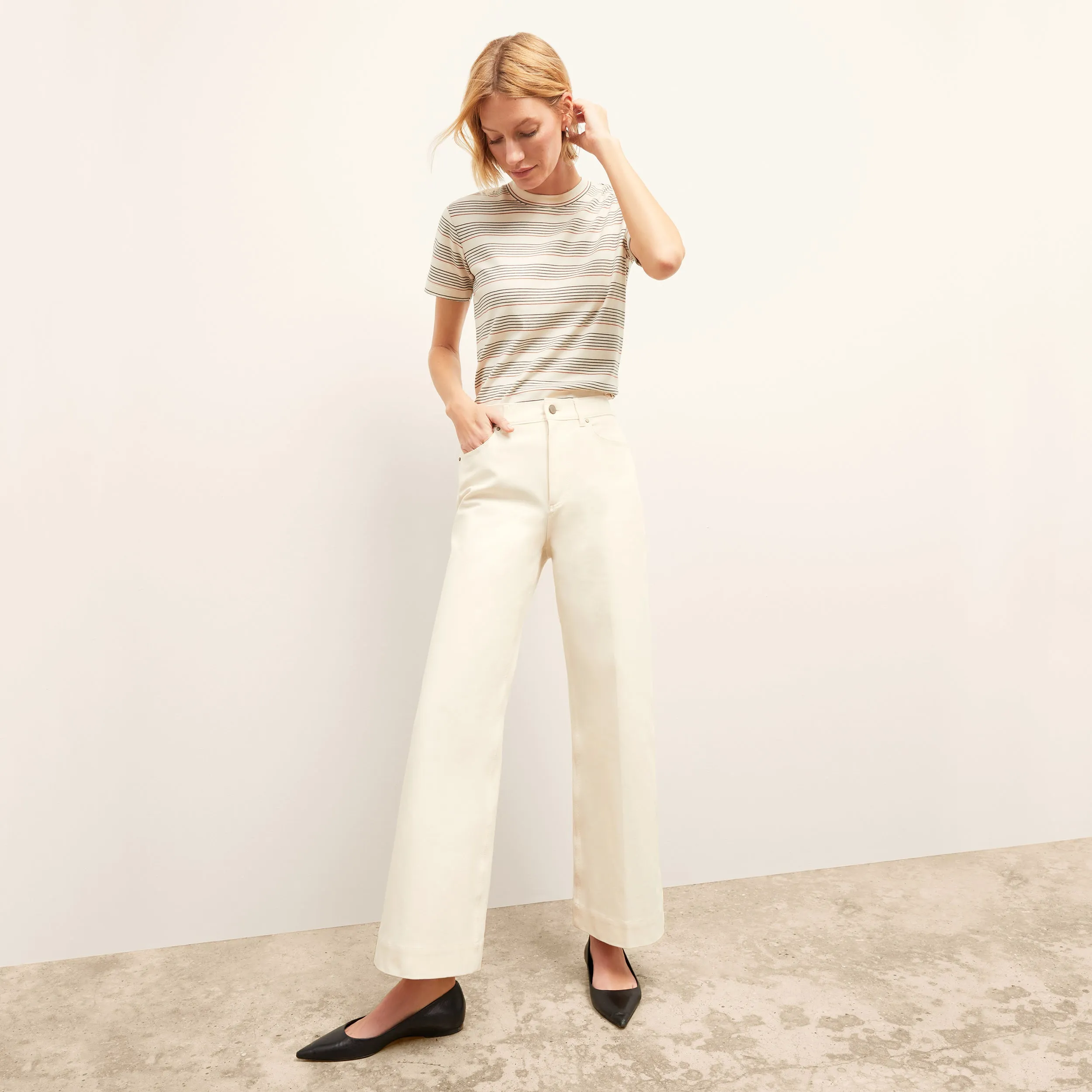 Milo Wide-Leg Jean - Eco Better Than Denim :: Tusk