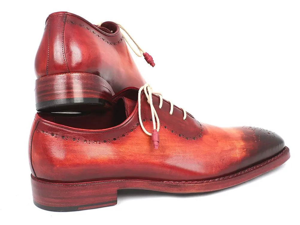 Paul Parkman Red Camel Medallion Oxfords