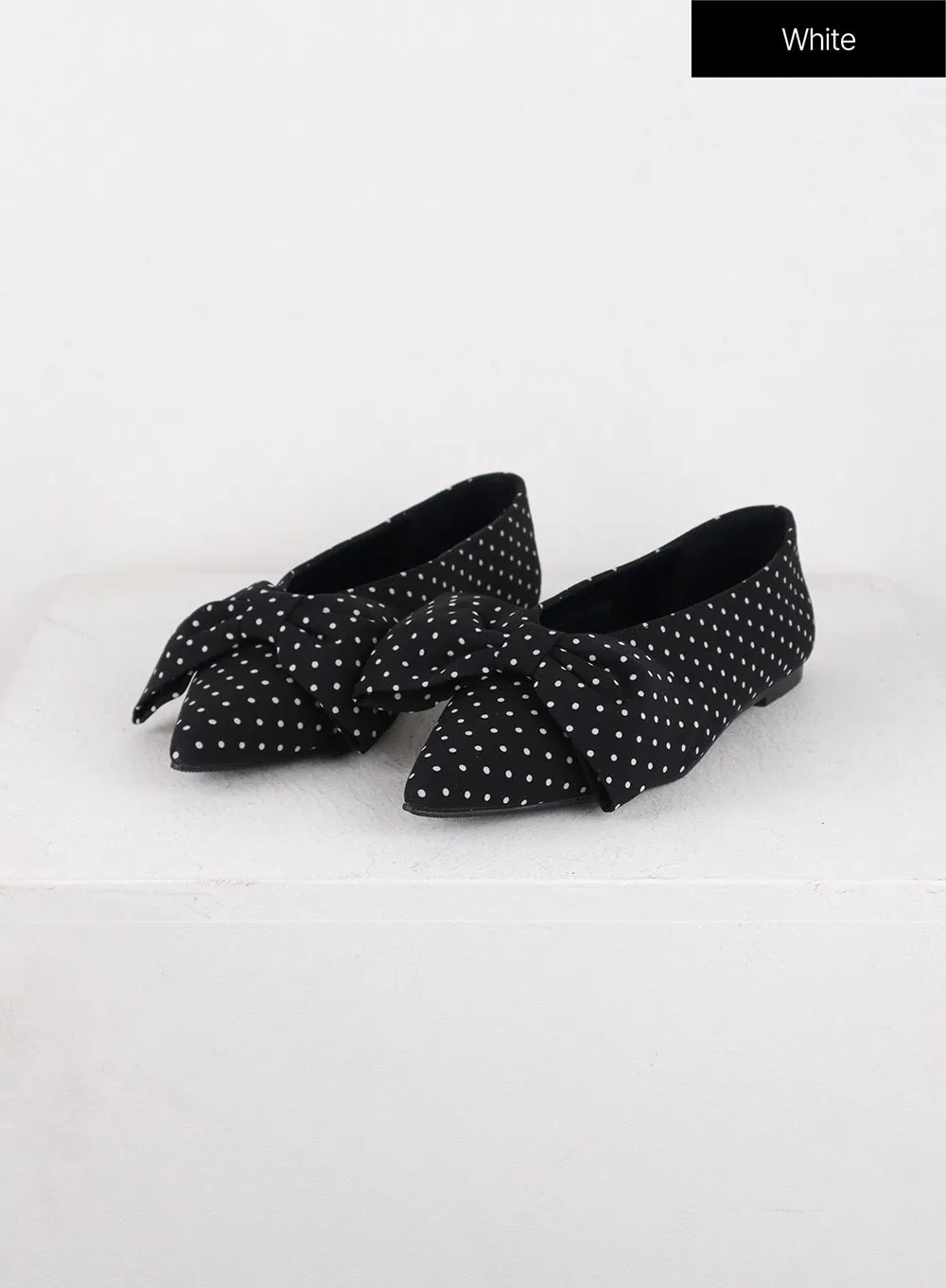 Polka Dot Ribbon Flats OD327