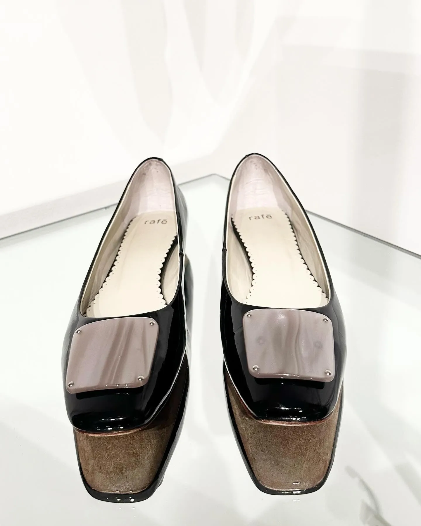 RAFE Patent Leather Ballet Flats