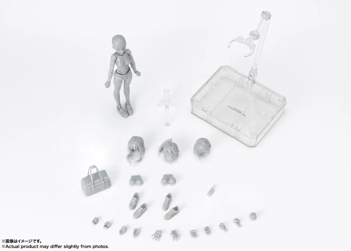 S.H.Figuarts Body-Chan -School Life- Edition DX Set (Gray Color Ver.)