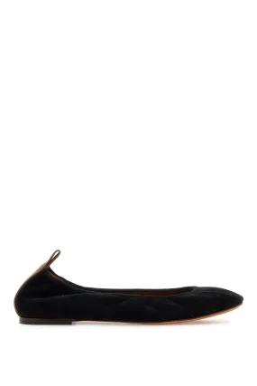 SUEDE BALLET FLATS FOR