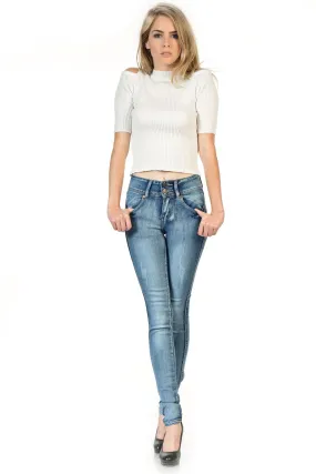 Sweet Look Premium Edition Women's Jeans - Push Up - Style X07