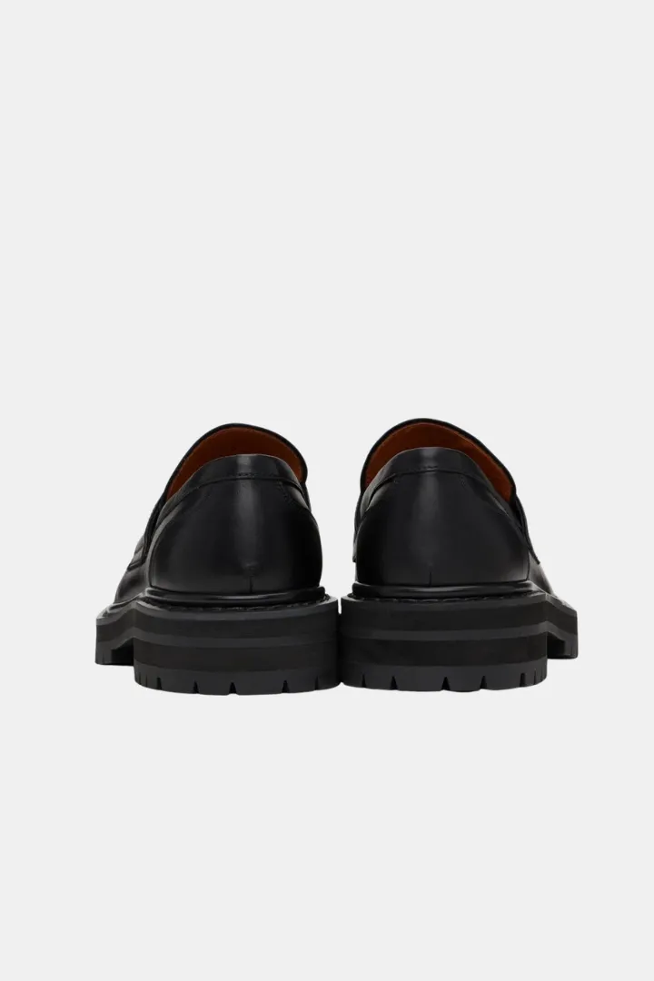 Tassel-Detail Leather Loafers