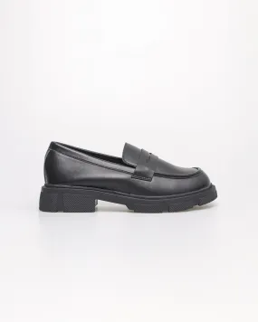 Tomaz NN343 Ladies Penny Loafer (Black)