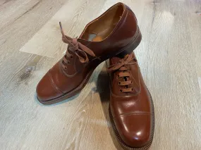 Very Rare Scott McHale Oxford Shoes Circa 1930s 6M 38/39 (Canada) Deadstock