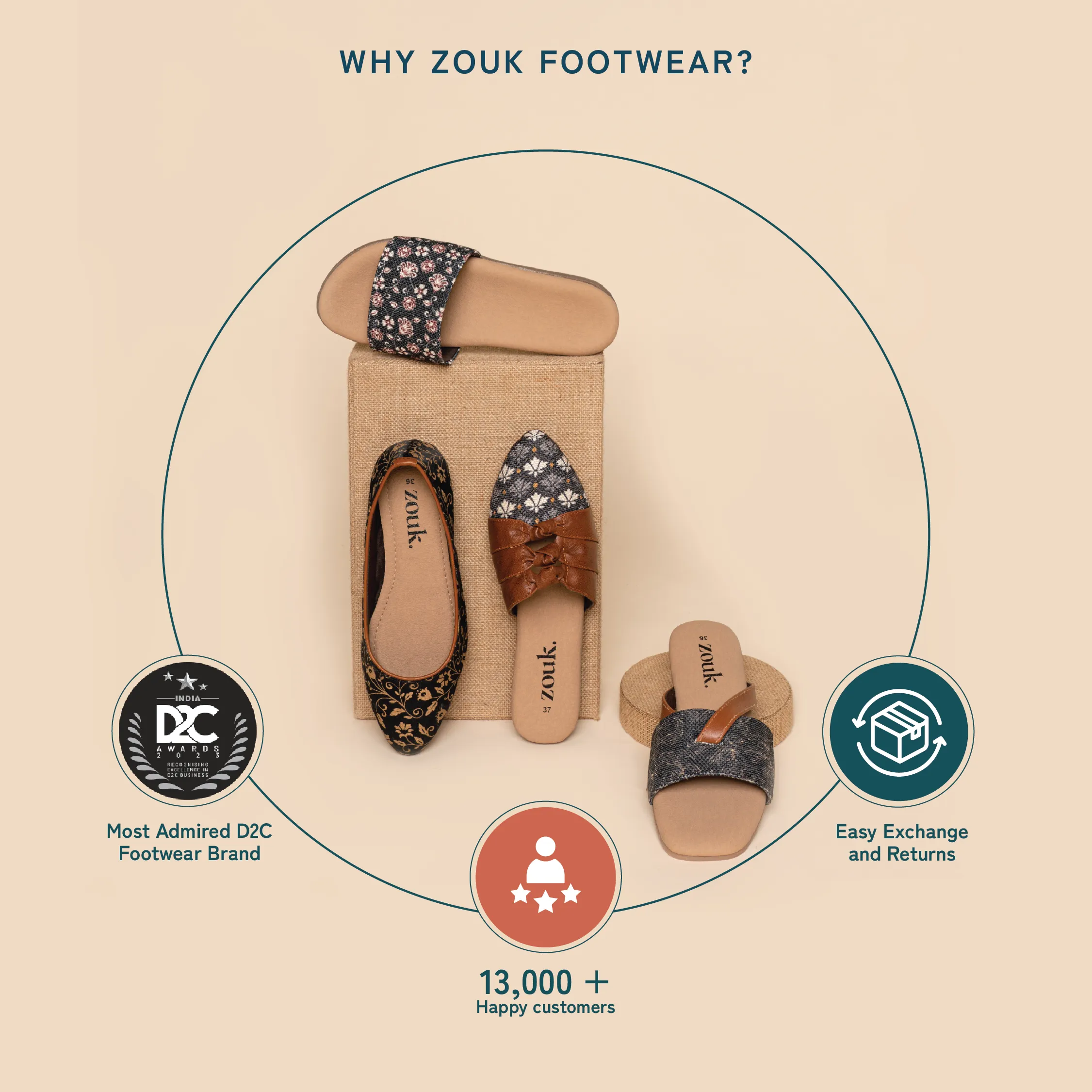 Wadiyar Qila Casual Flats