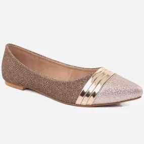 Women "Vikander" Smart & Casual Glitter Flat  shoes